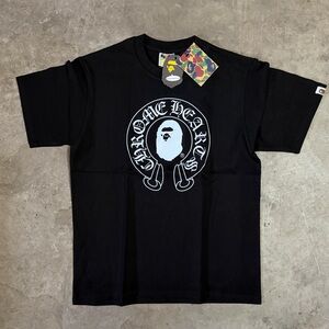 Bape Black Chrome Hearts Tee
